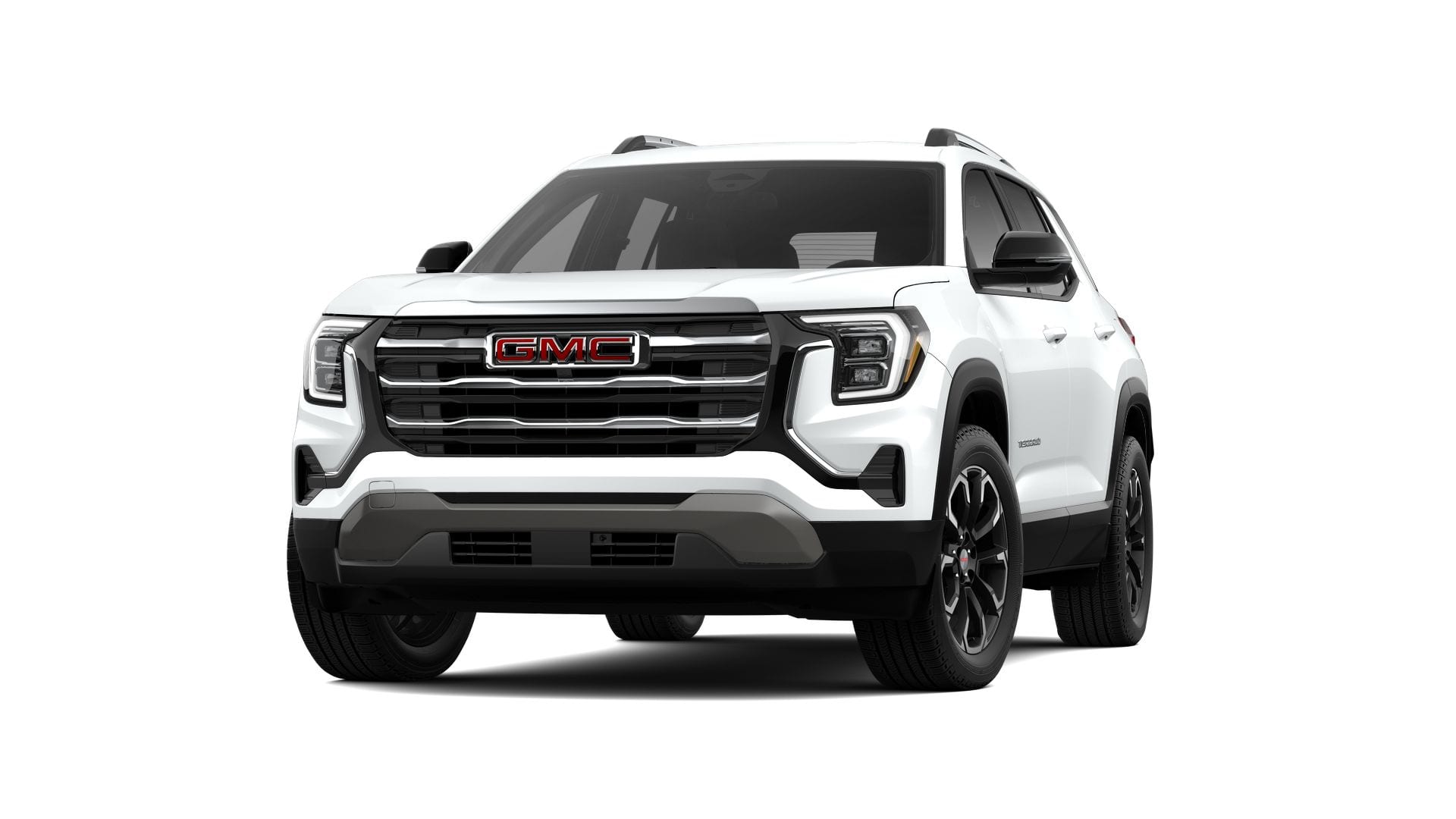 2026 GMC Terrain Elevation in Summit White — front three-quarter view